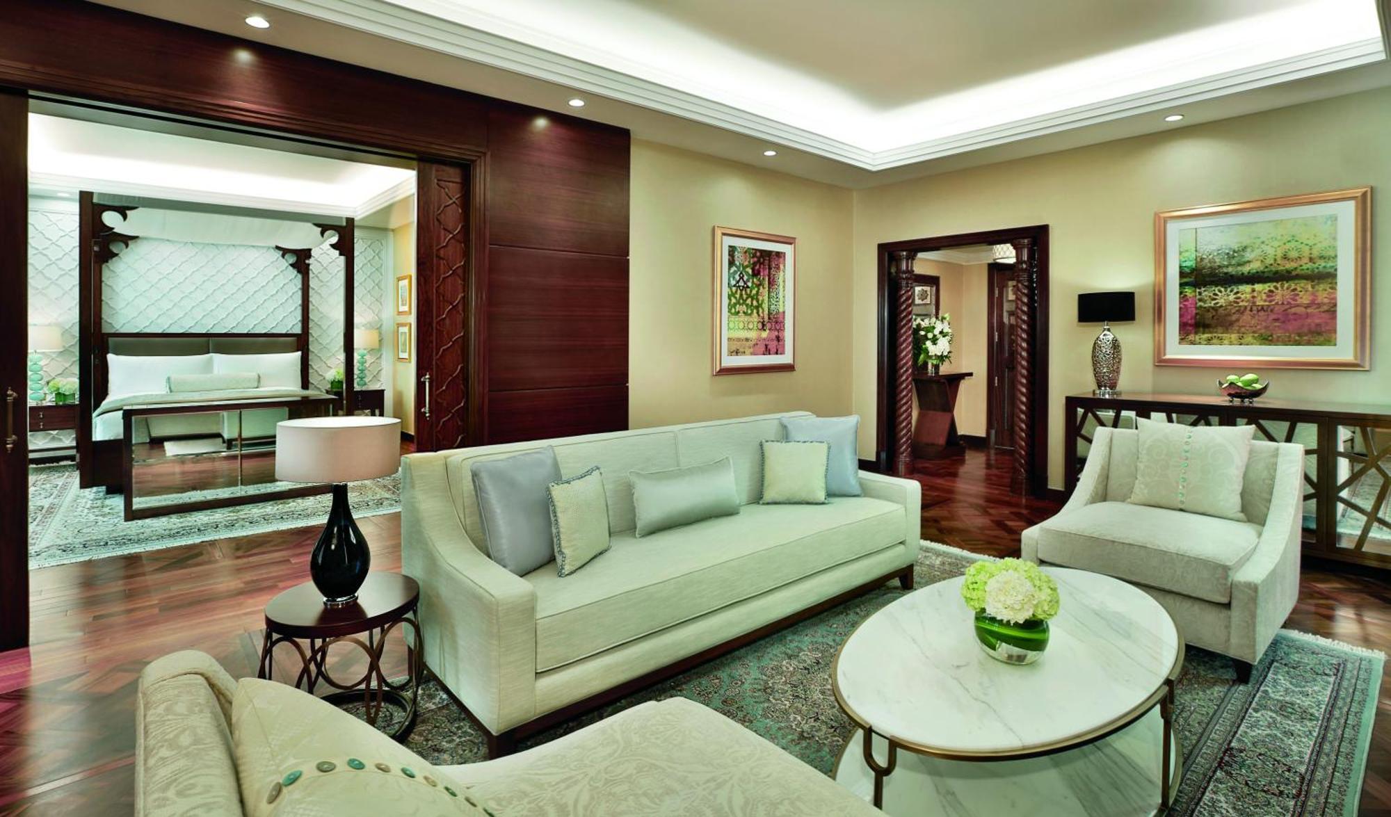 Emirates Suite, 1 King Bed, Club Lounge Access with 5 Culinary Presentations Including Breakfast and Free Flowing Beverages